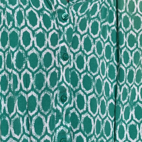 LOFT patterned shirt dress - Picture 3 of 5